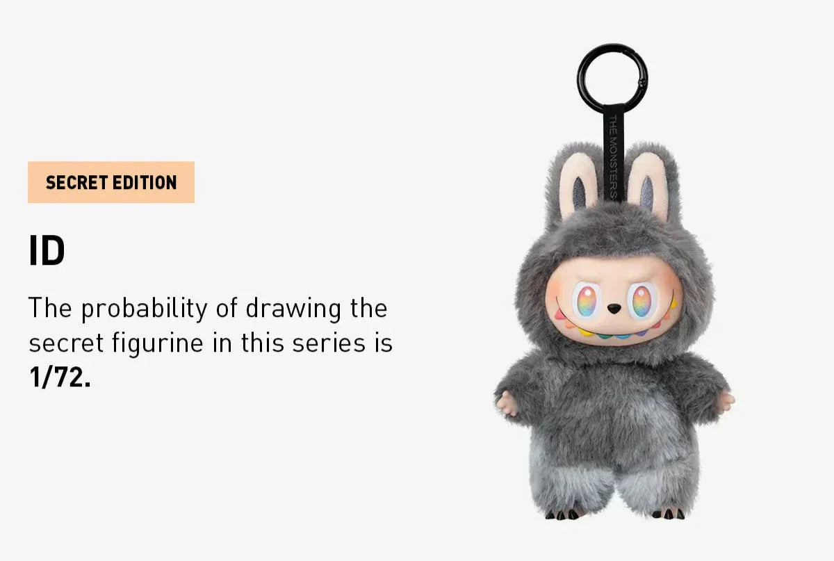 Labubu The Monsters Big into Energy Series Vinyl Face Plush Single Blind Box