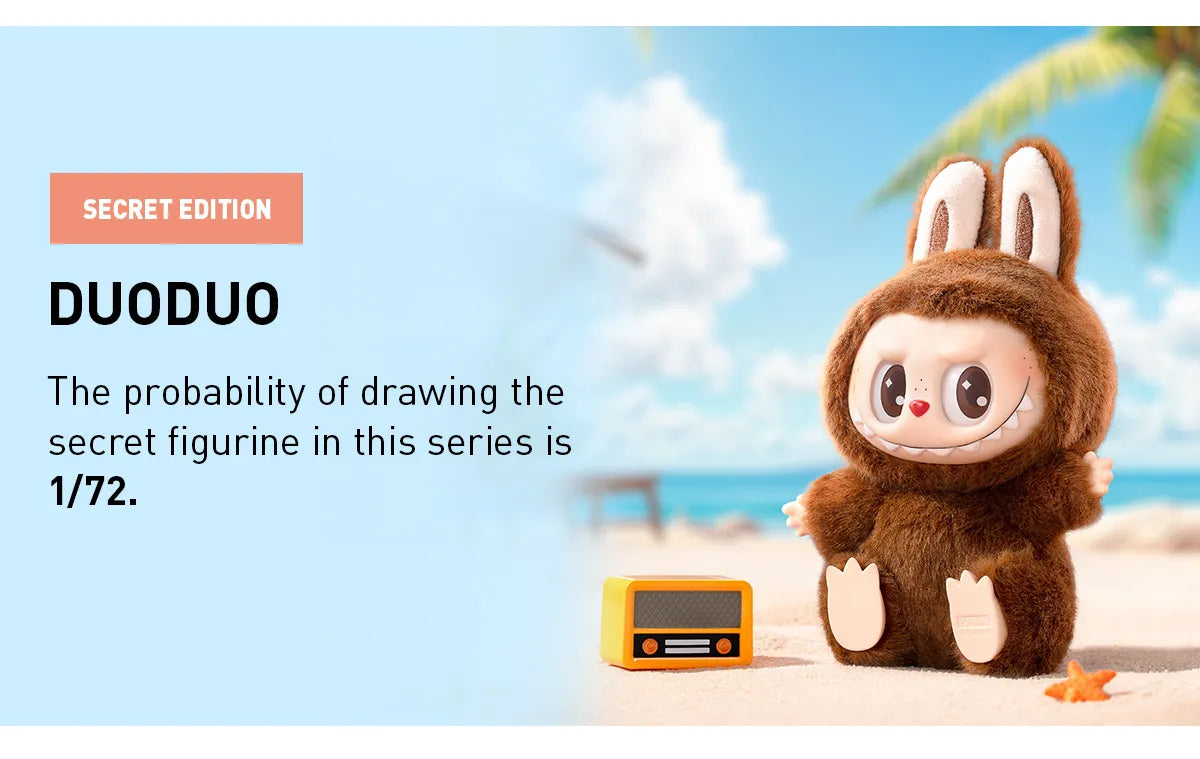 Labubu The Monsters Have a Seat Series Vinyl Face Plush Single Blind Box