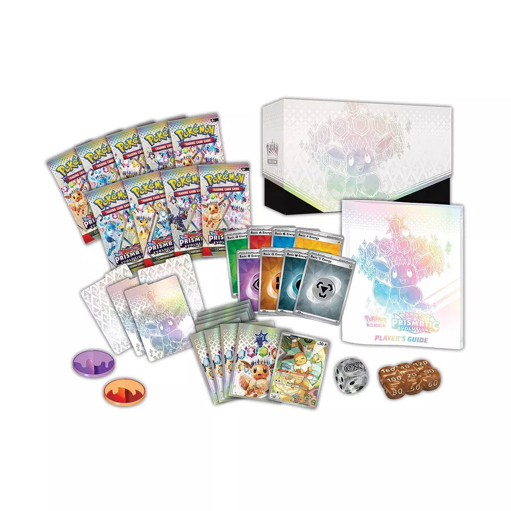 Pokémon TCG: Scarlet & Violet-Prismatic Evolutions Elite Trainer Box